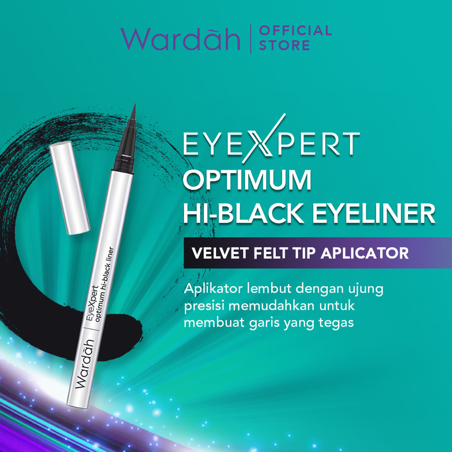 wardah eyexpert optimum hi black liner 1g | eyeliner wardah eyexpert optimum hi black liner 1g | eyeliner