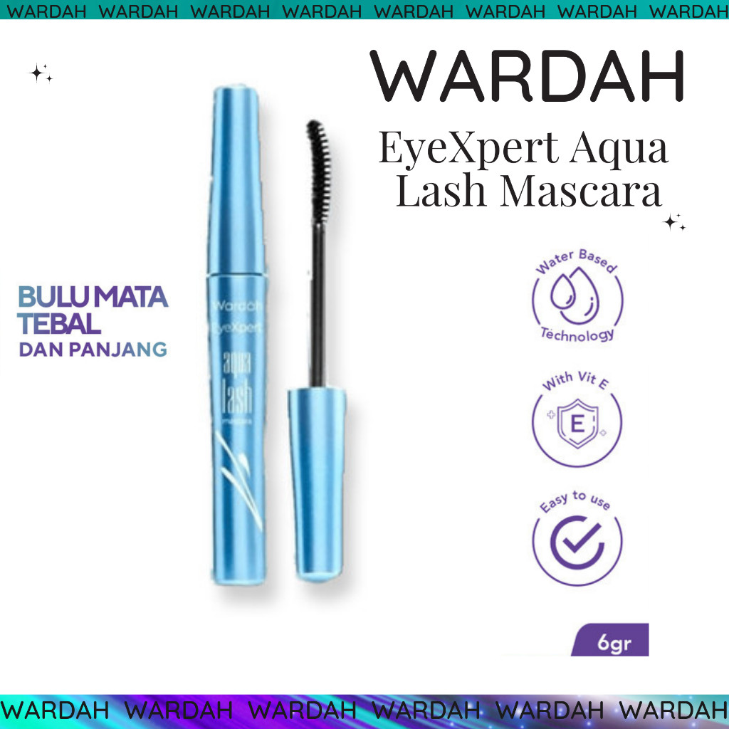 wardah eyexpert aqua lash mascara 6g | maskara wardah eyexpert aqua lash mascara 6g | maskara