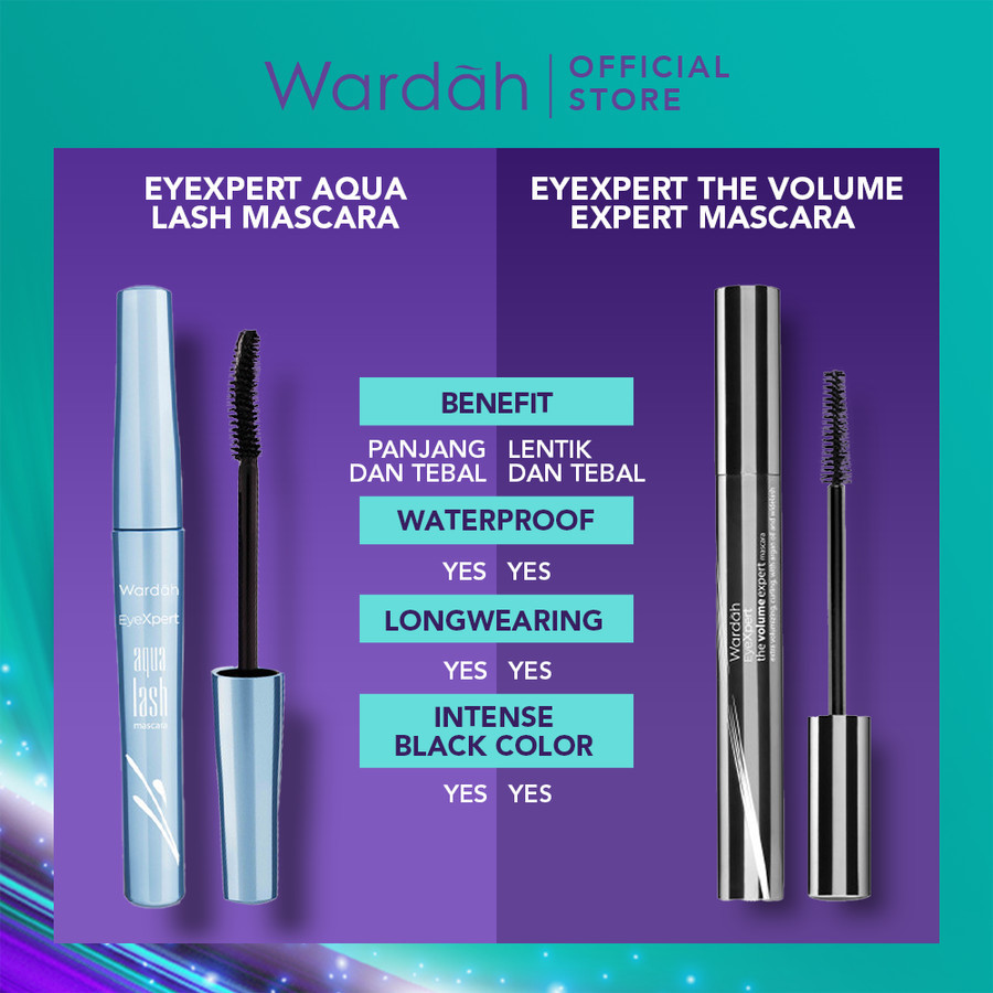 wardah eyexpert aqua lash mascara 6g | maskara wardah eyexpert aqua lash mascara 6g | maskara