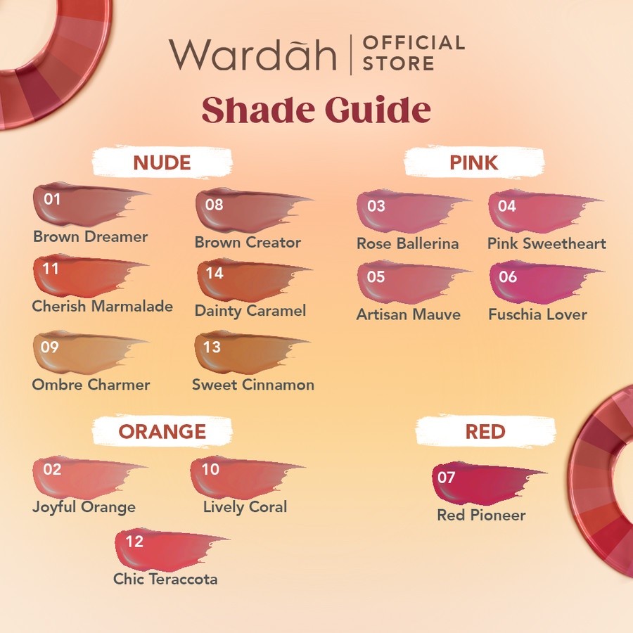 wardah colorfit velvet matte lip mousse wardah colorfit velvet matte lip mousse