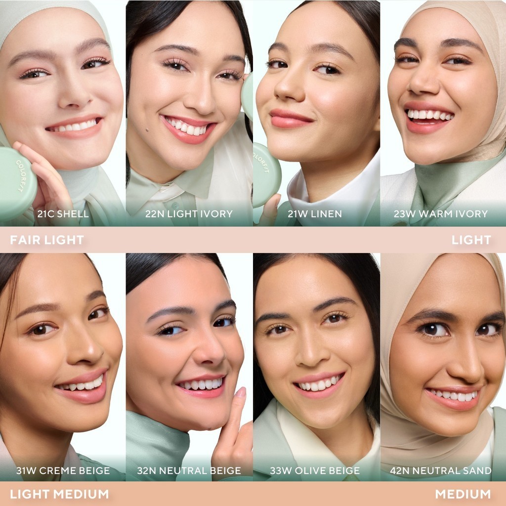 wardah colorfit 5d blur cloud cushion matte finish 18h spf 50 pa++++ 15gr wardah colorfit 5d blur cloud cushion matte finish 18h spf 50 pa++++ 15gr