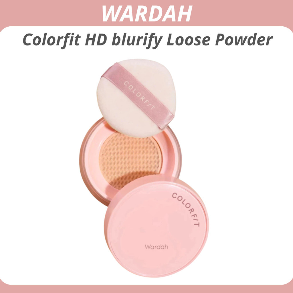 wardah colorfit hd blurify loose powder 15g/bedak tabur wardah colorfit hd blurify loose powder 15g/bedak tabur