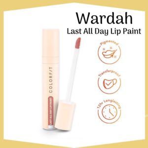 wardah colorfit last all day lip paint / lip cream / lip matte