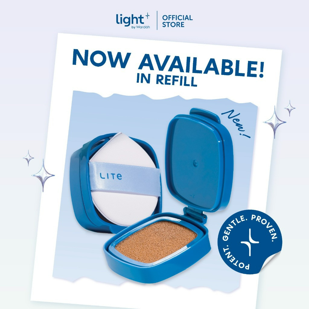 wardah lite skin filter cushion 11g/alas bedak wardah lite skin filter cushion 11g/alas bedak