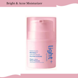wardah light+ retinol bright and acne serum moisturizer 28g/pelembab wajah