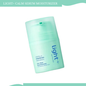 wardah light+ vitamin b12 calm and reset serum moisturizer 30g/pelembap wajah