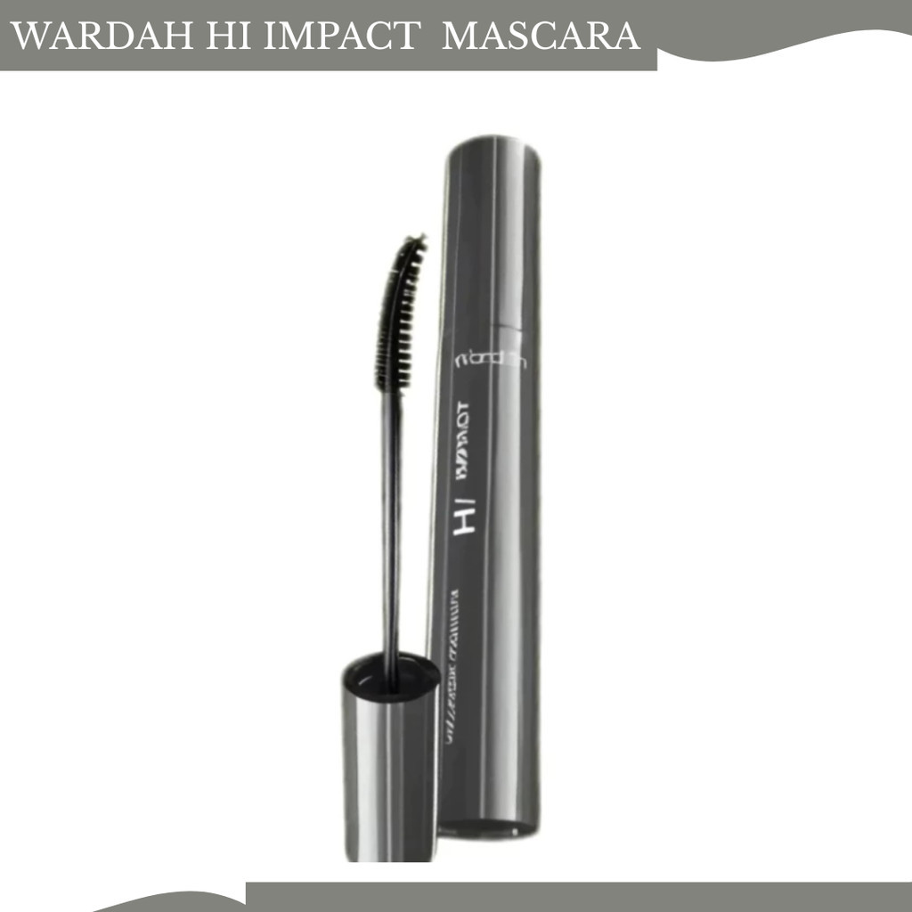 wardah hi impact volumizer mascara 6.5g wardah hi impact volumizer mascara 6.5g