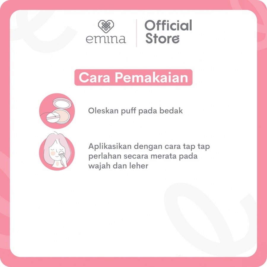 emina daily matte compact powder 11gr | bedak padat emina daily matte compact powder 11gr | bedak padat