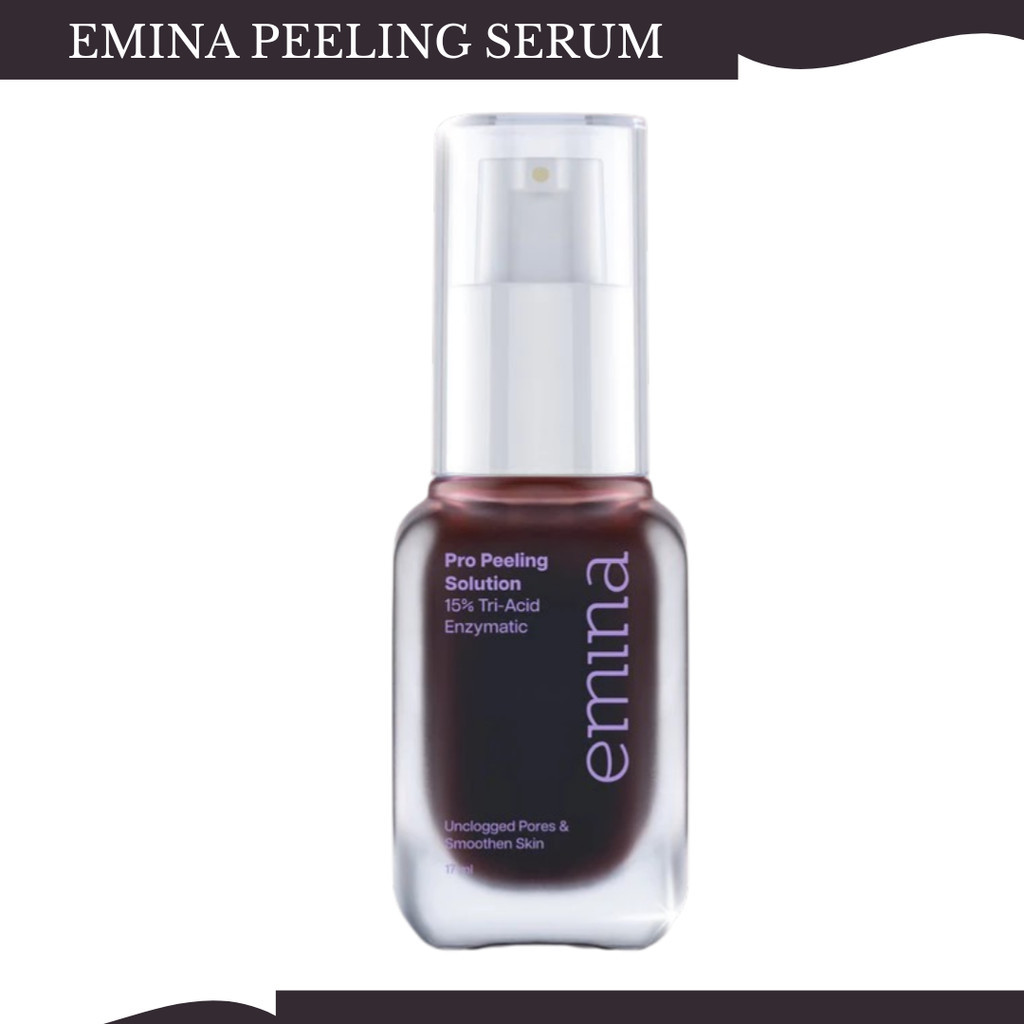 emina pro peeling solution 17ml/serum eksfoliasi wajah emina pro peeling solution 17ml/serum eksfoliasi wajah