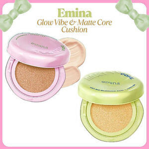emina glow and matte 3in1 skincare cushion spf 50 pa++++ 13g/alas bedak