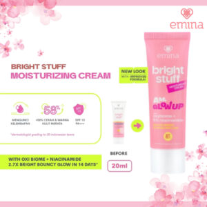 emina bright stuff moisturizing cream 20ml/pelembab wajah