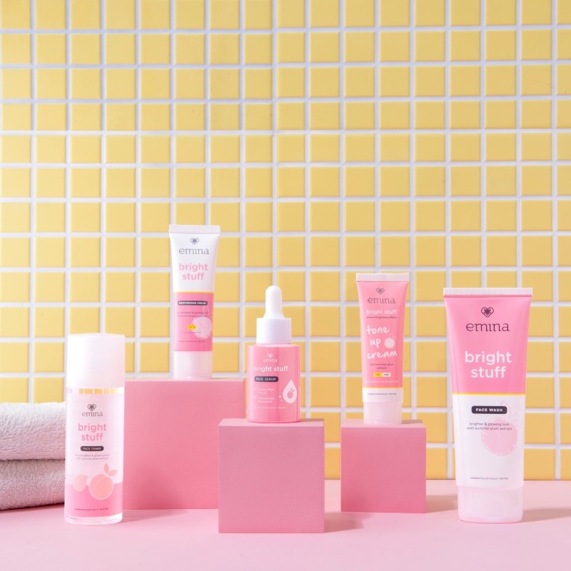 emina bright stuff face toner 50ml and 100ml emina bright stuff face toner 50ml and 100ml