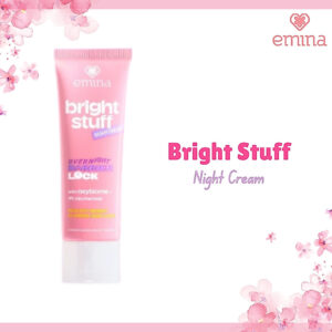 emina bright stuff night cream 20g/pelembab wajah malam hari