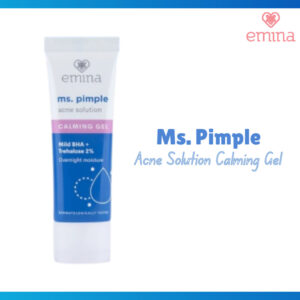 emina ms pimple acne solution calming gel 20 ml pelembab malam hari