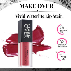 make over powerstay vivid waterlite lip stain / lip cream