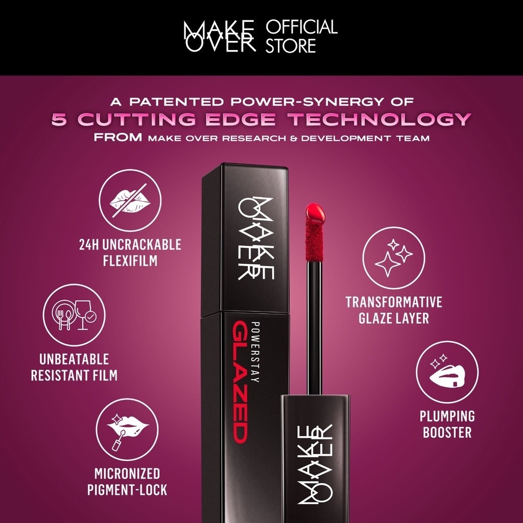 make over powerstay glazed lock lip pigment 3g make over powerstay glazed lock lip pigment 3g