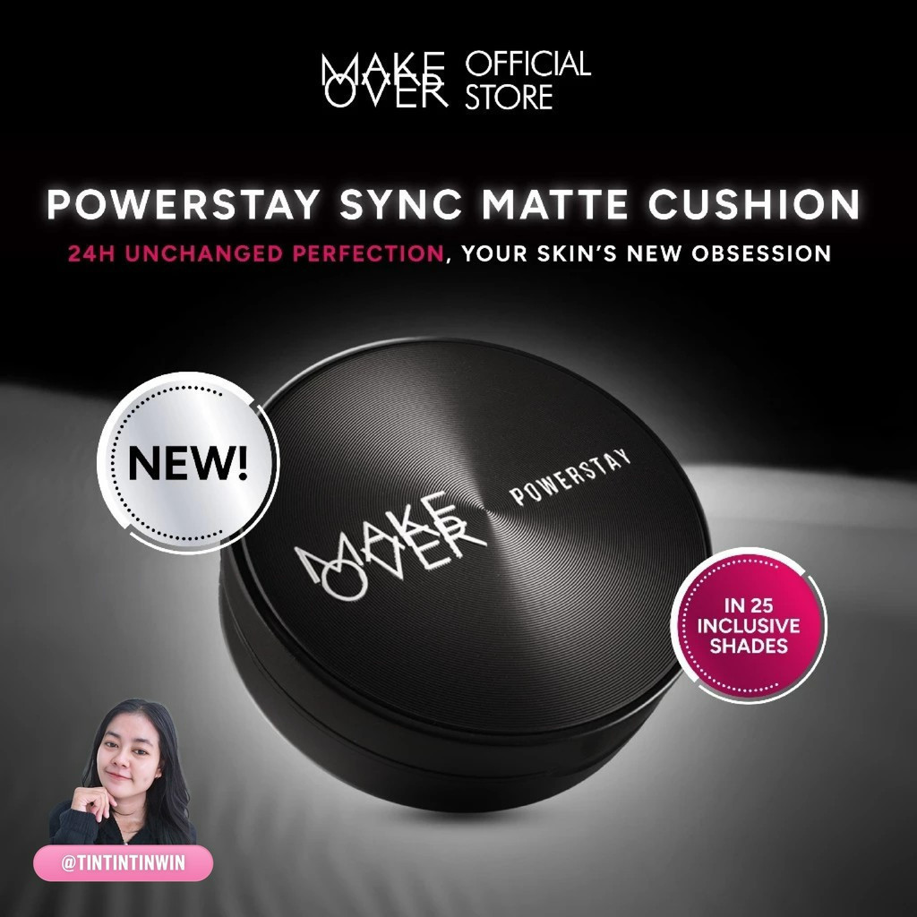 make over powerstay sync matte cushion 12g/alas bedak make over powerstay sync matte cushion 12g/alas bedak