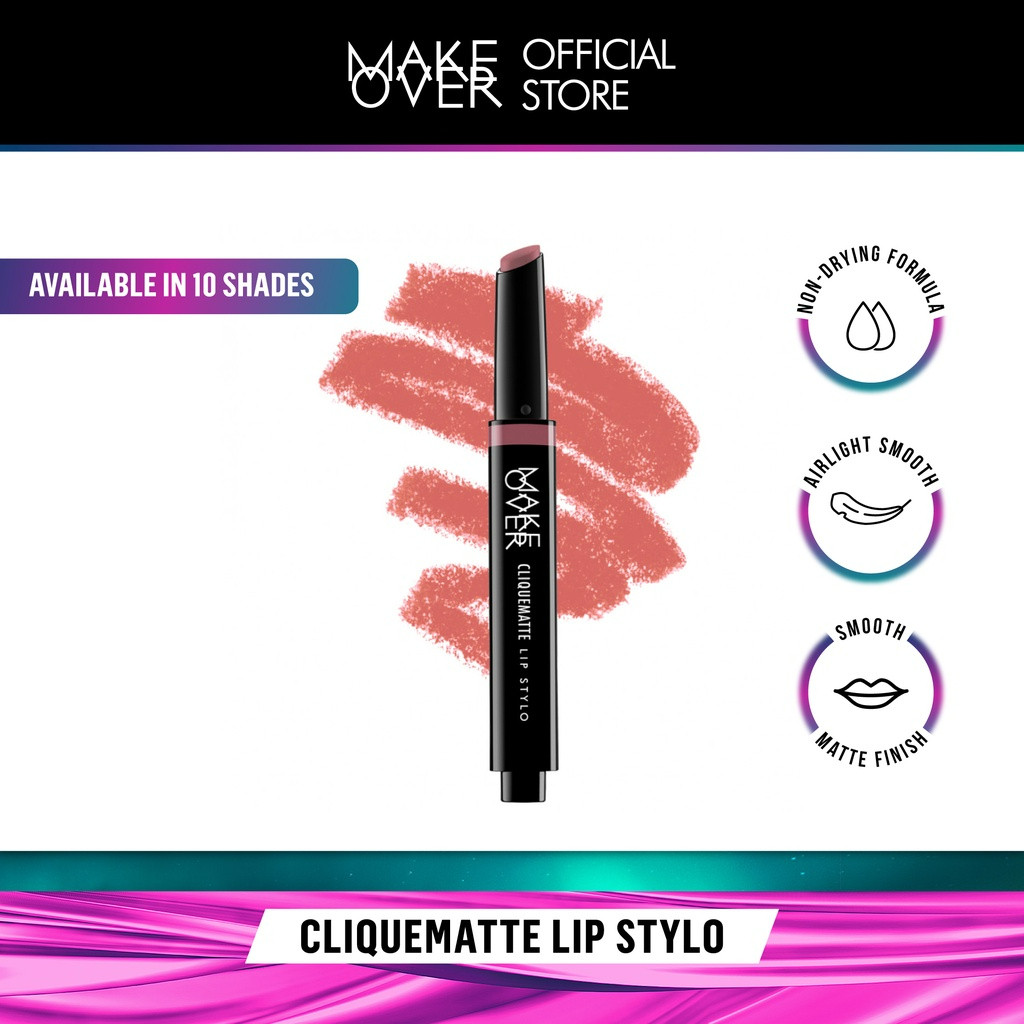 make over cliquematte lip stylo / lip matte / lipstick make over cliquematte lip stylo / lip matte / lipstick