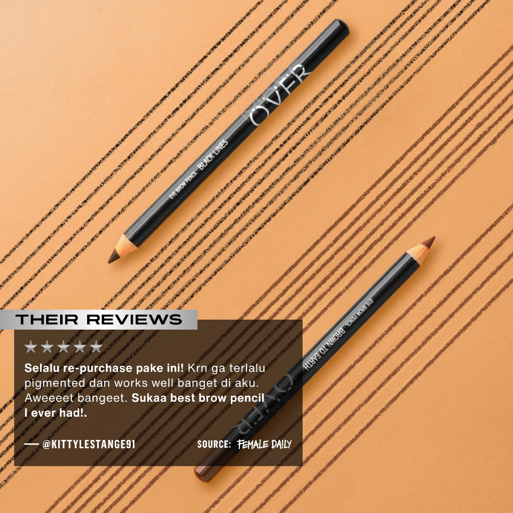 make over eyebrow pencil 1.14 g / eye brow pencil / pensil alis make over eyebrow pencil 1.14 g / eye brow pencil / pensil alis