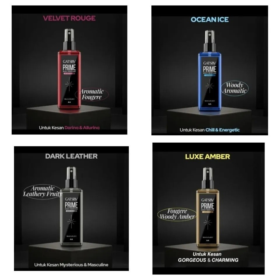 gatsby prime body perfume spray 100ml/body mist gatsby prime body perfume spray 100ml/body mist