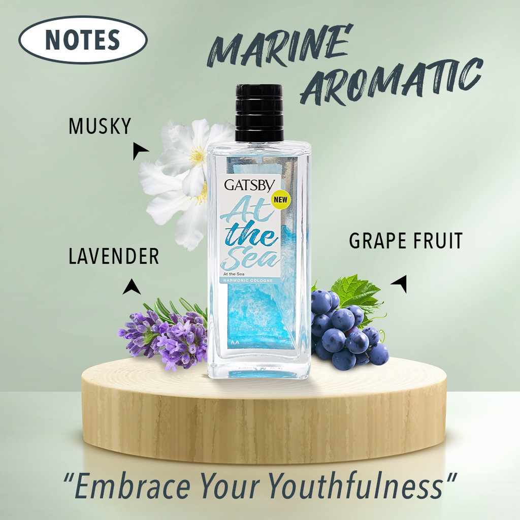 gatsby harmonic cologne 100ml/parfum pria gatsby harmonic cologne 100ml/parfum pria