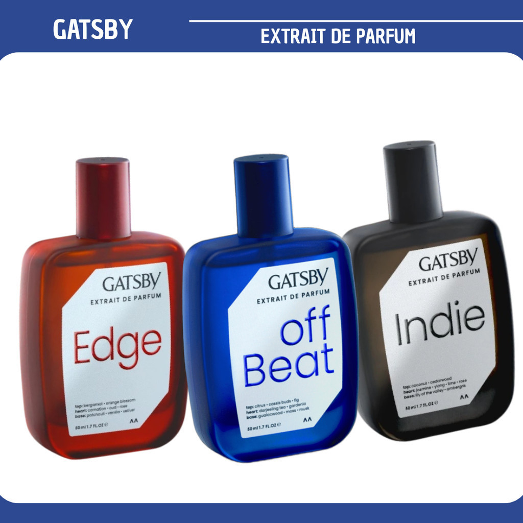 gatsby extrait de parfum 50ml/parfum pria gatsby extrait de parfum 50ml/parfum pria