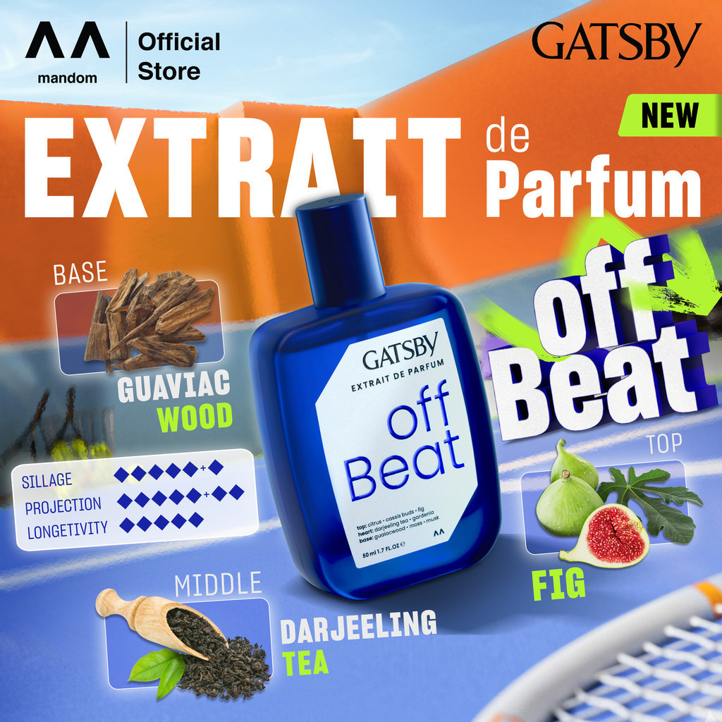 gatsby extrait de parfum 50ml/parfum pria gatsby extrait de parfum 50ml/parfum pria