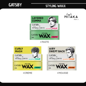 gatsby styling wax 75g/pomade rambut