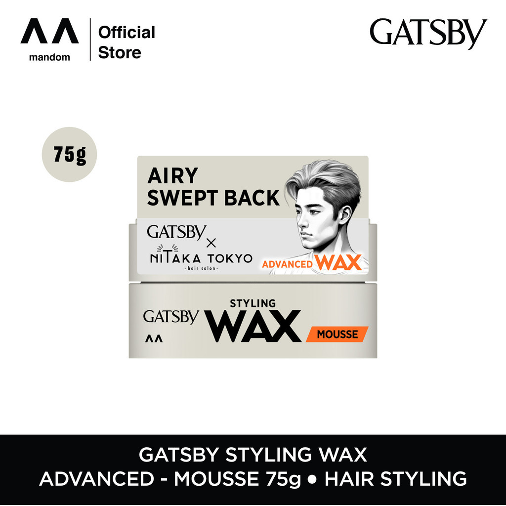 gatsby styling wax 75g/pomade rambut gatsby styling wax 75g/pomade rambut