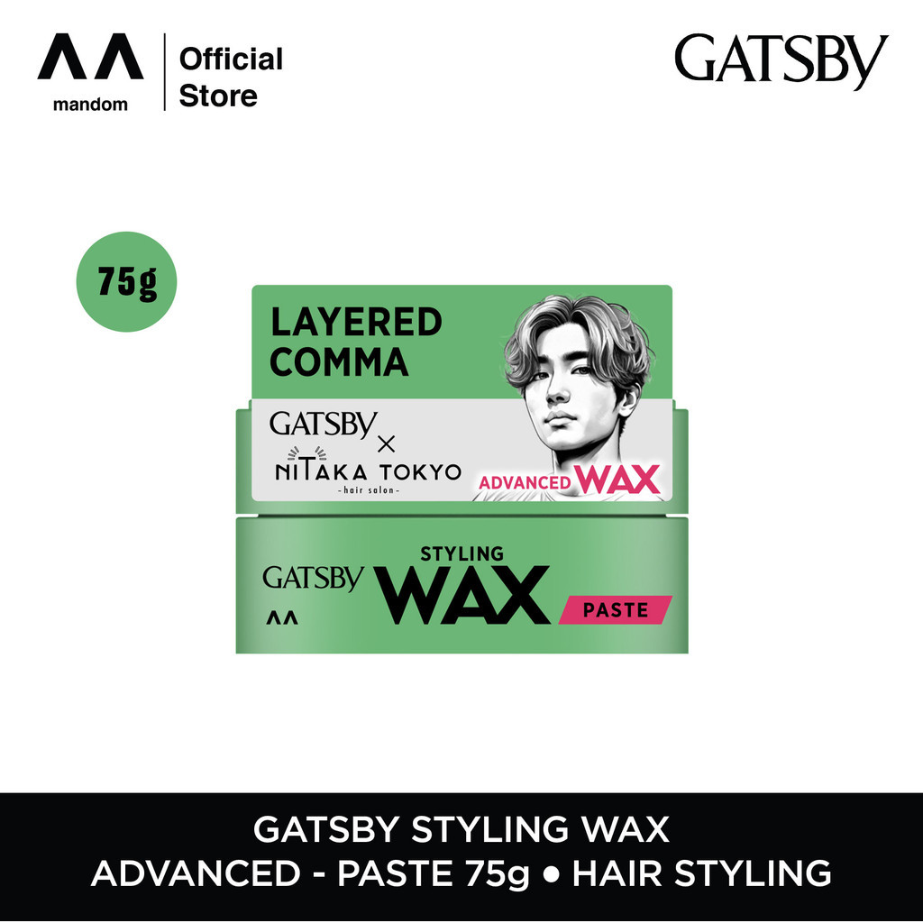 gatsby styling wax 75g/pomade rambut gatsby styling wax 75g/pomade rambut