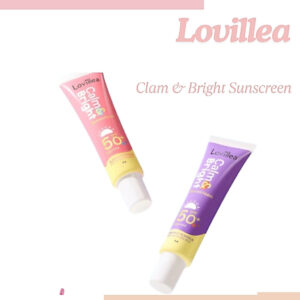 lovillea calm and bright sunscreen spf 50+ pa++++ 30g/tabir surya